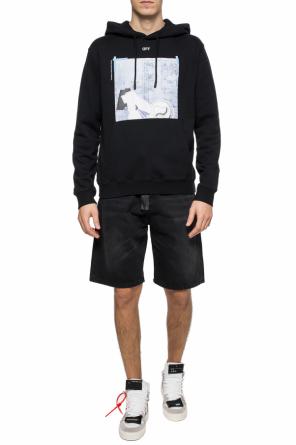 Raw-edge denim shorts, zdjęcie 2 Raw-edge denim shorts od Off White